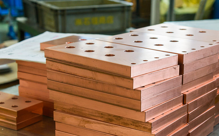 銅ブスバー加工のポイント